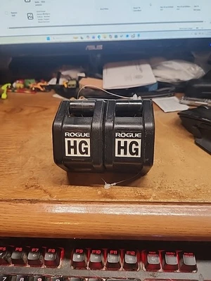 Rogue HG 2.0 Collars - Olympic Bar Clamps - 1 Pair EUC - Image 1 of 4