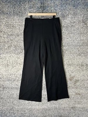 Брюки женские Max Studio London размер XL черные со средней посадкой эластичные полная длина - Изображение 1 из 4