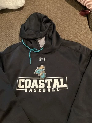 Sudadera con Capucha Under Armour de Béisbol Coastal Carolina Para Hombre L Muy Buen Estado  Foto 1 de 3