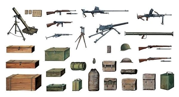 Italeri IT0407 ACCESSORI MILITARI  KIT 1:35 Modellino - Immagine 1 di 1