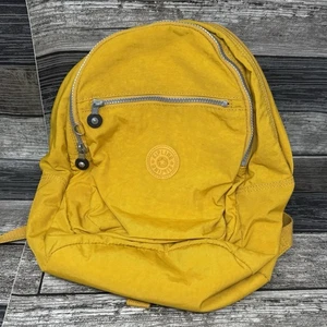 Kipling Challenger Spicy Gold Live Light Medium Backpack *See Desc* - Picture 1 of 9