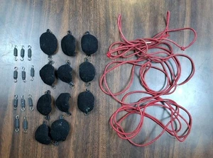 WWE Real Scale Ring Wicked Cool Toys Accessories Lot Ropes Clips Turnbuckles - Picture 1 of 8