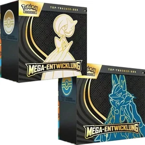 Pokémon Mega Entwicklung ME01 ETB Lucario Guardevoir Vorbestellung 10.10 Kombi - Bild 1 von 3