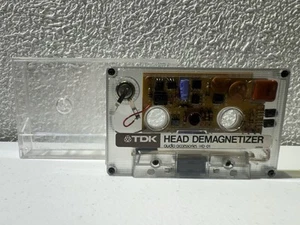 Vintage TDK HD-01 Head Demagnetizer Cassette for Tape Deck Rare Made In Japan - Picture 1 of 2