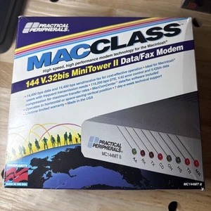 Practical Peripherals MACCLASS Mini Tower II Data/Fax Modem, Macintosh modem - Picture 1 of 17