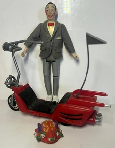 Pee-Wee Herman with Famous Scooter Helmet - Action Figure - 6" - 1988 - Picture 1 of 4