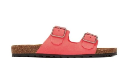 Sandalias planas Saint Laurent Jimmy con hebilla en gamuza talla 36 Foto 1 de 4