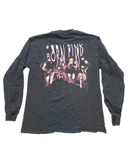 Blackpink Shirt Adult Medium Black Born Pink Official World Tour K-Pop Mens - Picture 1 of 8