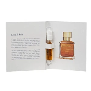 Maison Francis Kurkdjian Grand Soir Eau de Parfum Vial Spray 2ml New With Card - Picture 1 of 4