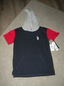 U.S. Polo Association Boy's SS Hoodie Size Small 6/7 NWT - Picture 1 of 1