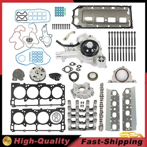 For Ram 1500 2009-2015 5.7L Hemi MDS Lifters Timing Camshaft Gasket Pump Kit--UP - Foto 1 di 7