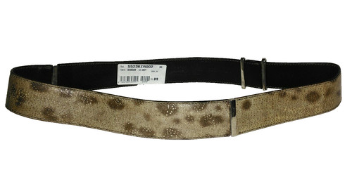 MARTIN MAISON MARGIELA (11) CINTURA DONNA IN PELLE STAMPA ANIMALIER TAGLIA MEDIA