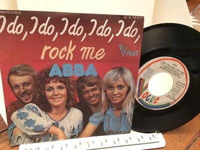 ABBA 7” I DO I DO  b/w ROCK ME  France MINT 1975  VOGUE RECORDS - Image 1 of 2