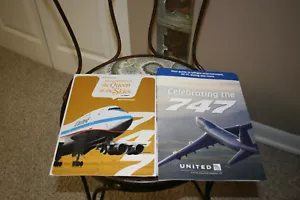 United goodbye to the queen of the skies & inflight menu featuring photo of 747, - Picture 1 of 6