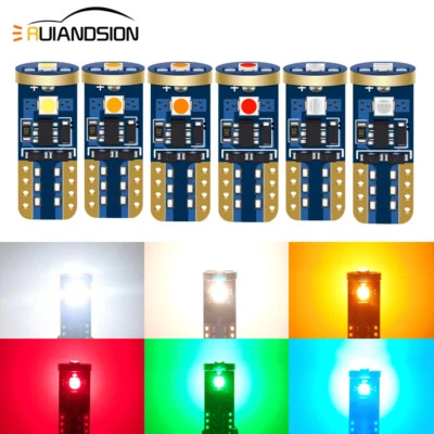 Ruiandsion T10 3030 3 LED camion feux de stationnement latéraux ampoule 10 - 60V - Photo 1/4