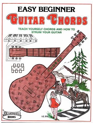 Easy Beginner Guitar Chords Instruction Book: Learn to Play Guitar Chords - Image 1 of 2