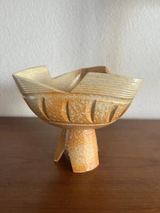 Ikebana CERAMIC JAPANESE VASE JAPAN MID CENTURY Style MODERN IKABANA Pot Planter - Picture 1 of 4