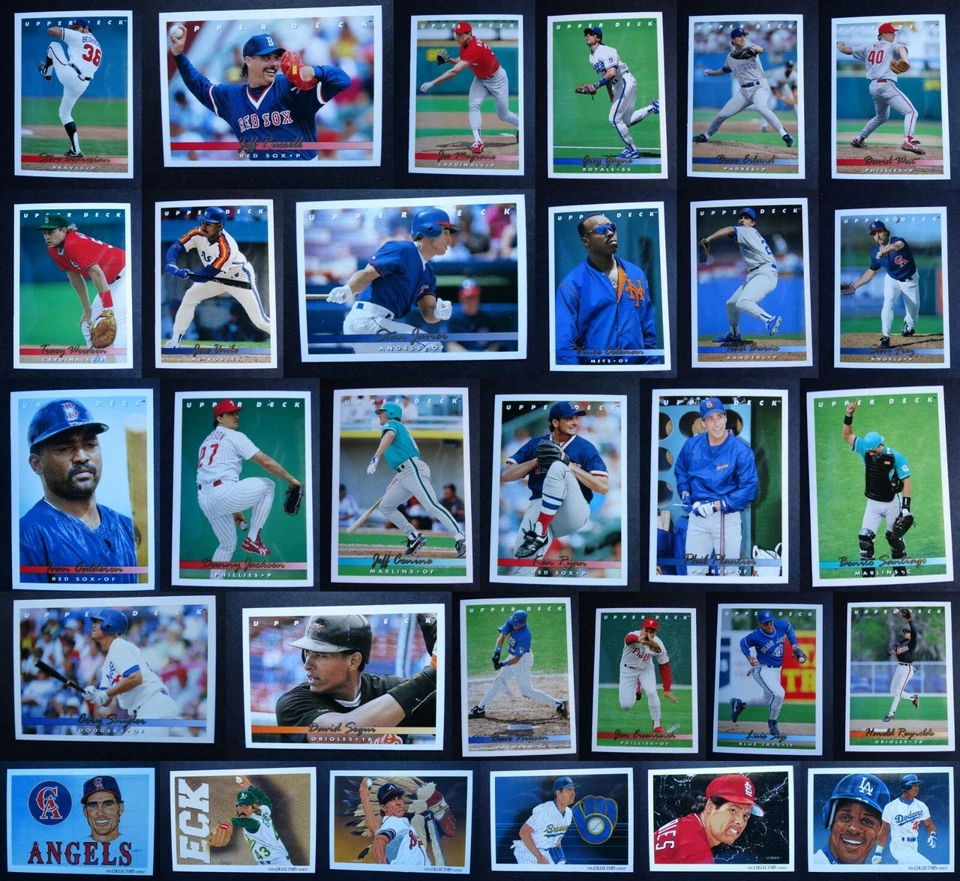 1993 Upper Deck Baseball Cards Complete Your Set You U Pick From List 661-840 - Image 1 of 1