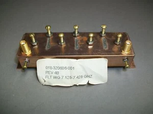 Coaxial Microwave Filter 018-320606-001, 7.125-7.425GHz - NEW - Picture 1 of 5
