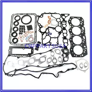 4JJ1 Engine Gasket Kit Set For Isuzu NPR NQR NHR NKR ELF Truck TFR TFS Pickup - Bild 1 von 1