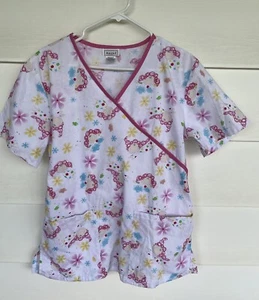 Women's Medium Angel Scrub Top - Picture 1 of 1