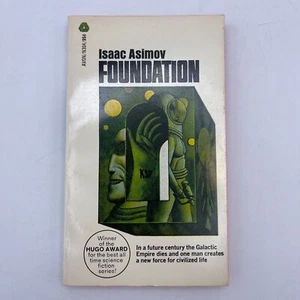 Foundation Isaac Asimov, First Edition Classic Vintage Science Fiction Paperback - Picture 1 of 7