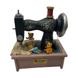 Vintage Pelman Music Box ‘Love Story’ Sewing Machine (unknown Working Cond) - Picture 1 of 7