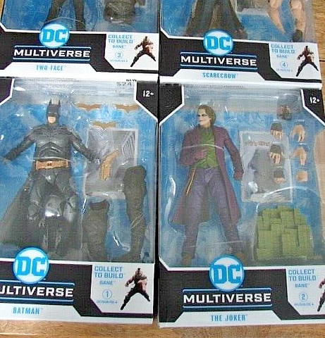Mcfarlane DC Multiverse Batman The Dark Knight BAF Bane * JOKER Heath Ledger Cover