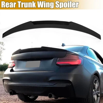 Labio de alerón trasero negro para BMW F22 230i 235i M240i F87/M2. Foto 1 de 4