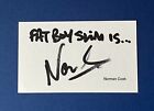 Norman Cook FAT Boy SlimMusic Legend Autographed Signed Card + COA