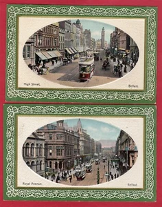 2 High Street Royal Avenue Tranvía Belfast piezas sin usar National AS926 - Imagen 1 de 2