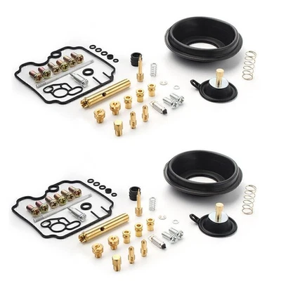 Ремонтный комплект карбюратора 2 штуки подходит для Yamaha TDM850 1991-1999 годов выпуска с плавающим клапаном - Изображение 1 из 4