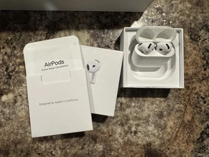 Apple AirPods 4 avec réduction active du bruit - Photo 1 sur 5