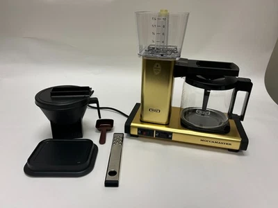 Moccamaster KBGV Automatic Drip Stop Coffee Maker (40 oz Glass Carafe) | Brushed - Image 1 of 4