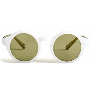 Szade Lazenby Round Sunglasses Womens Size 46MM SZD212LAZ-BLWHTOLVCA - Picture 1 of 3