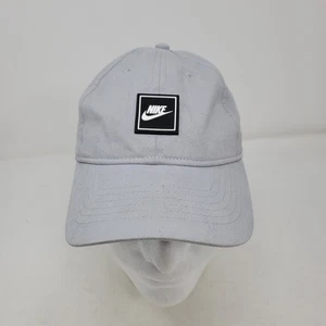 Nike Hat Cap Strap Back Child Gray Patch Logo Club Youth 4-7 Boys Girls Kids - Picture 1 of 6