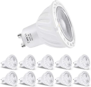 Lampadina LED ZIKEY 6W GU10 bianco freddo 6000K 600LM (sostituzione per alogena 60W - Foto 1 di 3