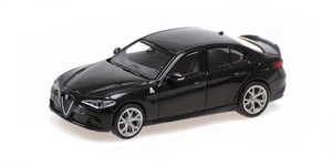 Minichamps 1:87 ALFA ROMEO GIULIA QUADRIFOGLIO BLACK METALLIC 2017 - 870120106 - Imagen 1 de 1