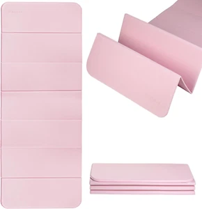 Foldable Yoga Mat -10Mm Thick, POE Material, Portable Multi-Functional Folding M - Picture 1 of 7