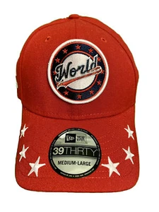 NEW ERA World ALL-STAR 2018 Futures Game Hat Size M/L RED Fitted Cap NWT - Picture 1 of 7