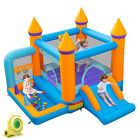 Costway 5-In-1 Inflatable Bounce Castle Kids Jumping Bouncer With Ocean Balls &