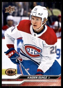 2023-24 Upper Deck Series 1 Kaiden Guhle Rookie Montreal Canadiens #97