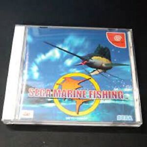 SEGA 2000 Marine Fishing Sega Dreamcast DC Used Sports Game Japanese Retro Game 