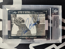 2012 Leaf Cut Signature History of Baseball Lou Brock Auto Autograph BGS Slabbed