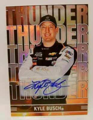 KYLE BUSCH AUTO THUNDER NASCAR PANINI CHRONICLES 2023 - Image 1 of 2