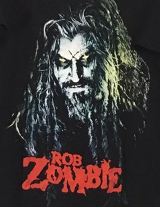 Rob Zombie Graphic Black T Shirt Medium NWT - Picture 1 of 5