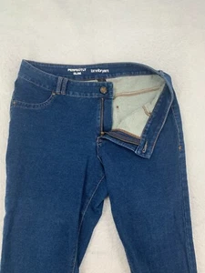 Lane Bryant Jeans Womens Sz 16 Perfectly Slim High Waist Stretch Soft Denim Knit - Picture 1 of 12