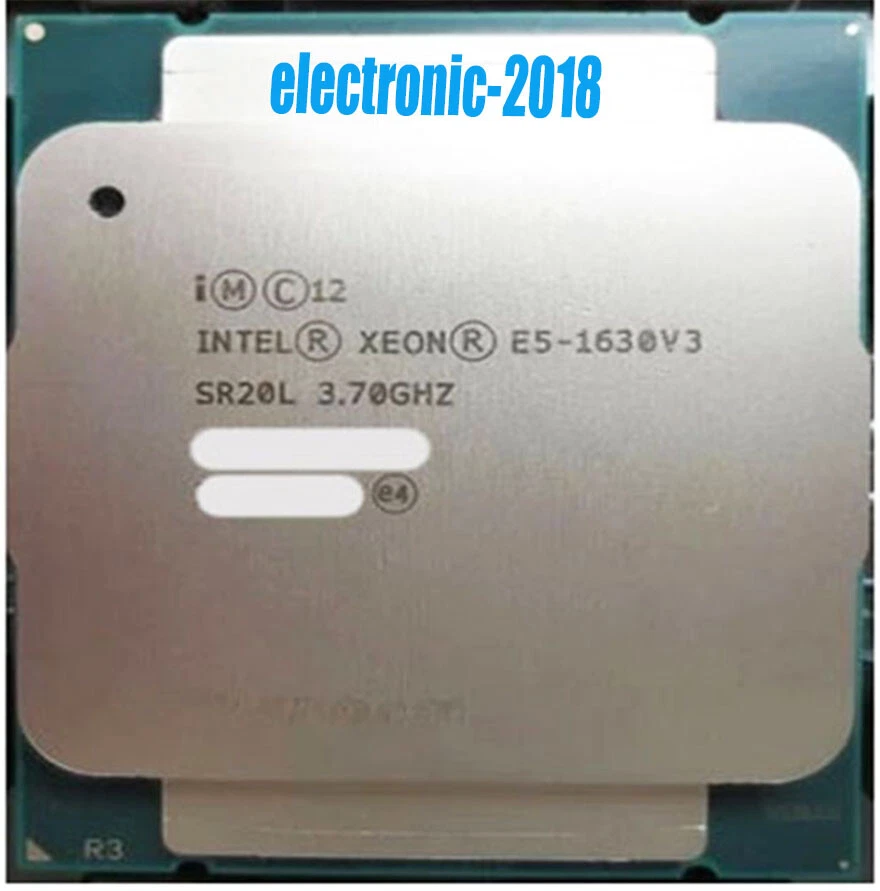 Intel Xeon E5-1630 V3 3.7GHz 10MB Quad Core SR20L LGA2011-3 CPU Processor - Image 1 of 1
