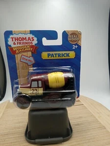Patrick Cement Truck for the Thomas Wooden Railway System New Wear On Cardboard - Picture 1 of 15
