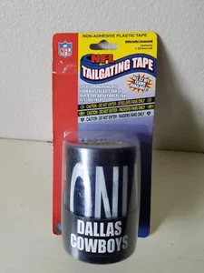 Dallas Cowboys NFL Tailgating Tape Caution Do Not Enter Cowboys Fans Only 50' - Picture 1 of 3